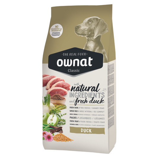 OWNAT Dog Classic Anatra 12Kg