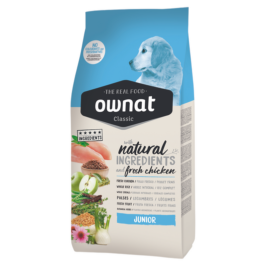 OWNAT Dog Classic Junior Pollo 12Kg