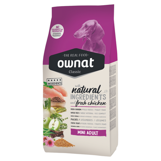 OWNAT Dog Classic Mini Adult Pollo 4Kg