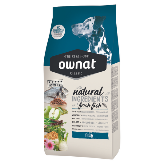 OWNAT Dog Classic Pesce 4Kg