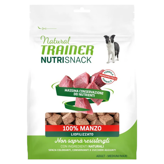 TRAINER Nutrisnack Adult M/L Manzo 50Gr