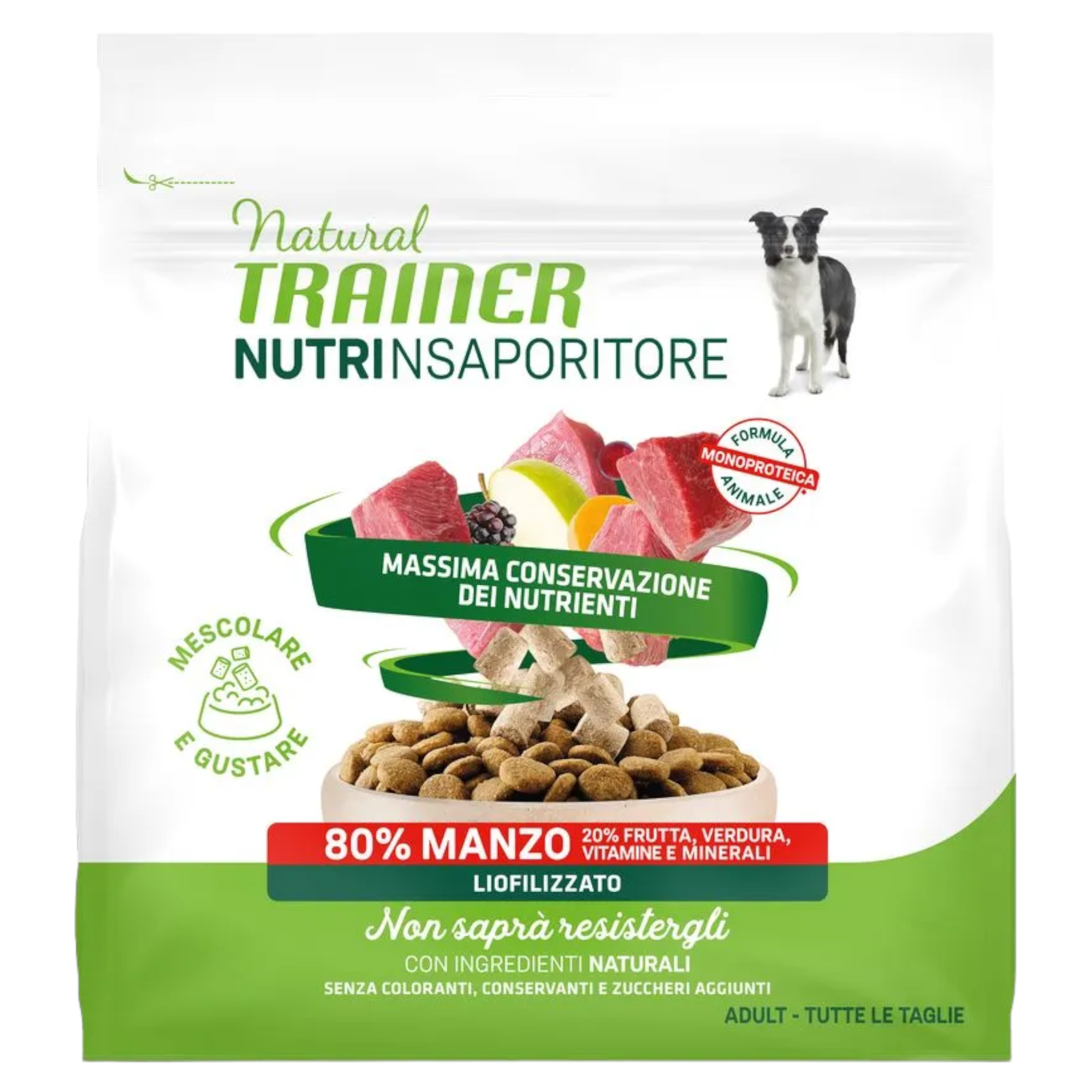 TRAINER Nutrinsaporitore Manzo Cane 120Gr