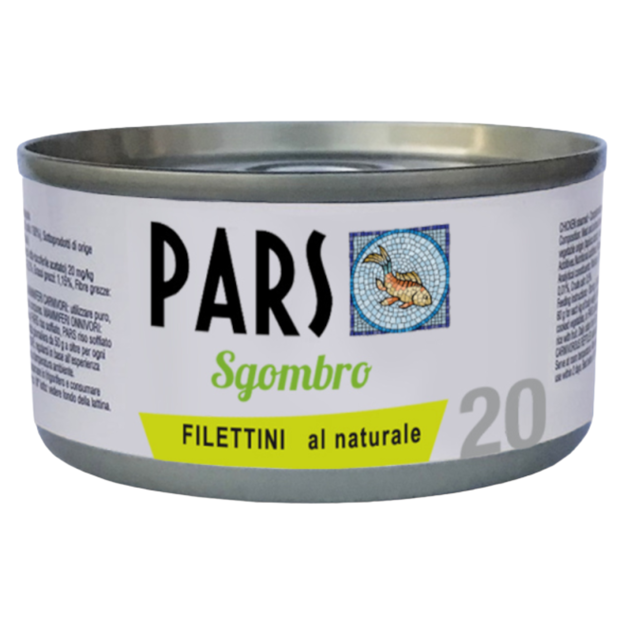 PARS 20 Filettini Naturali Sgombro 85Gr