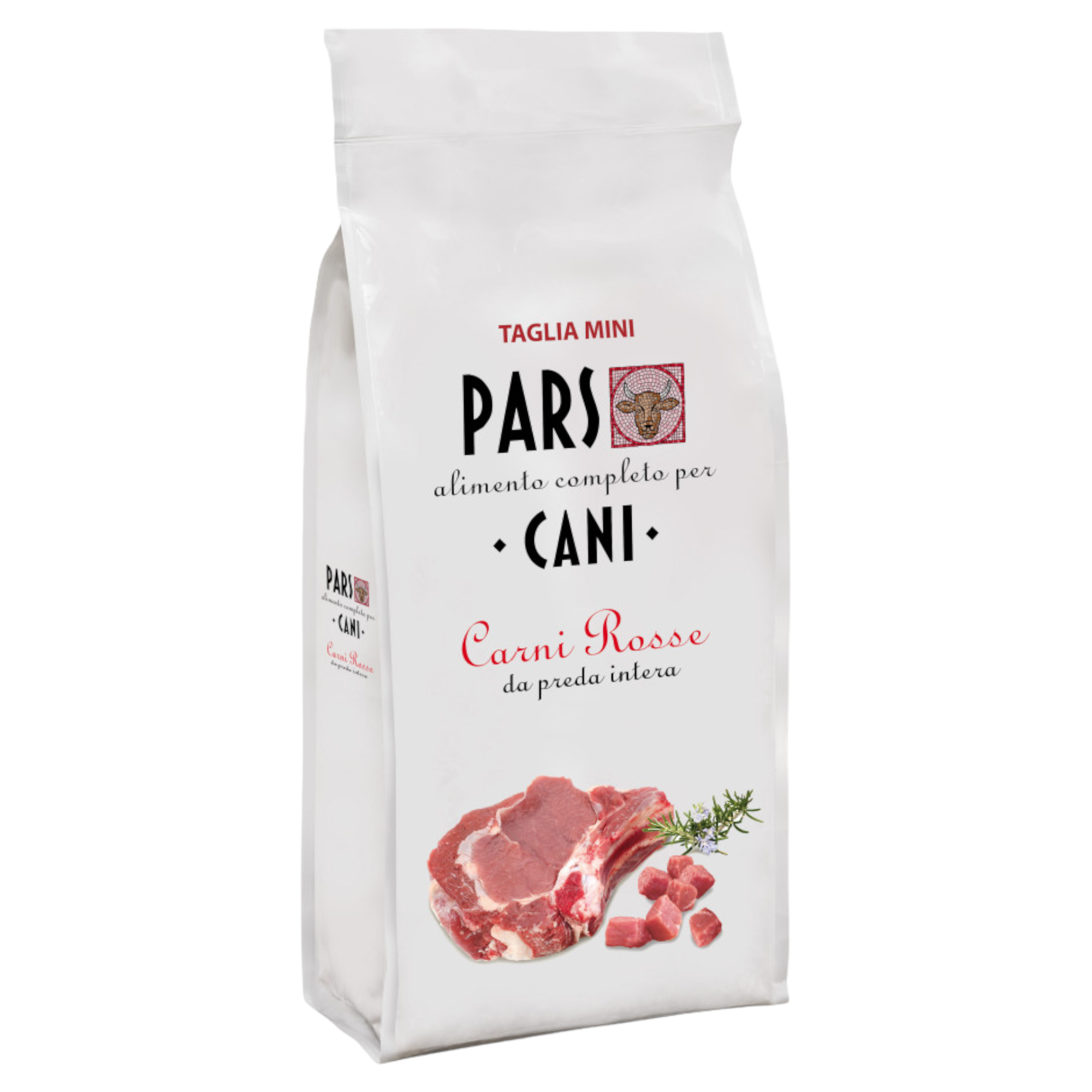 PARS Cane Mini Carni Rosse Preda Intera 2Kg