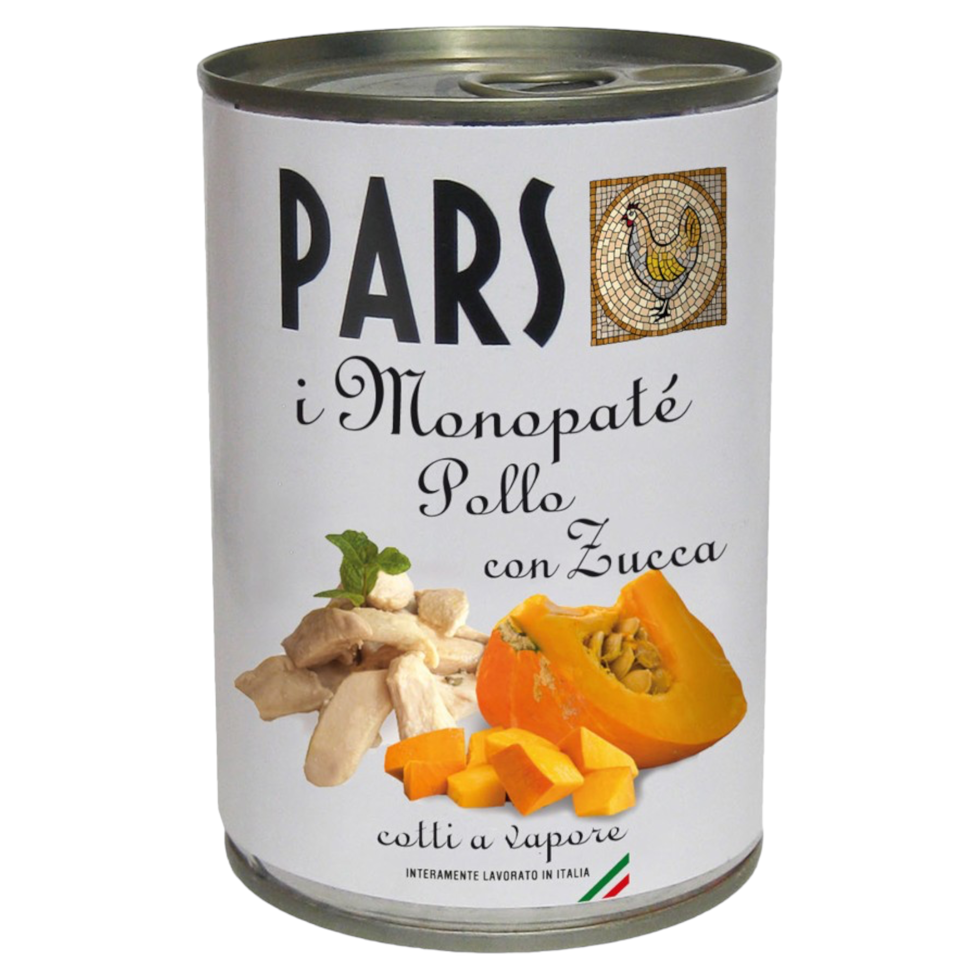 PARS Monopatè Pollo con Zucca 405Gr