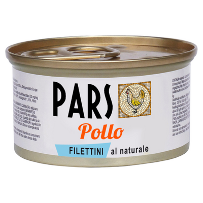 PARS Filettini di Pollo al naturale 70Gr