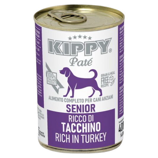 KIPPY Dog Patè Senior Tacchino 400Gr