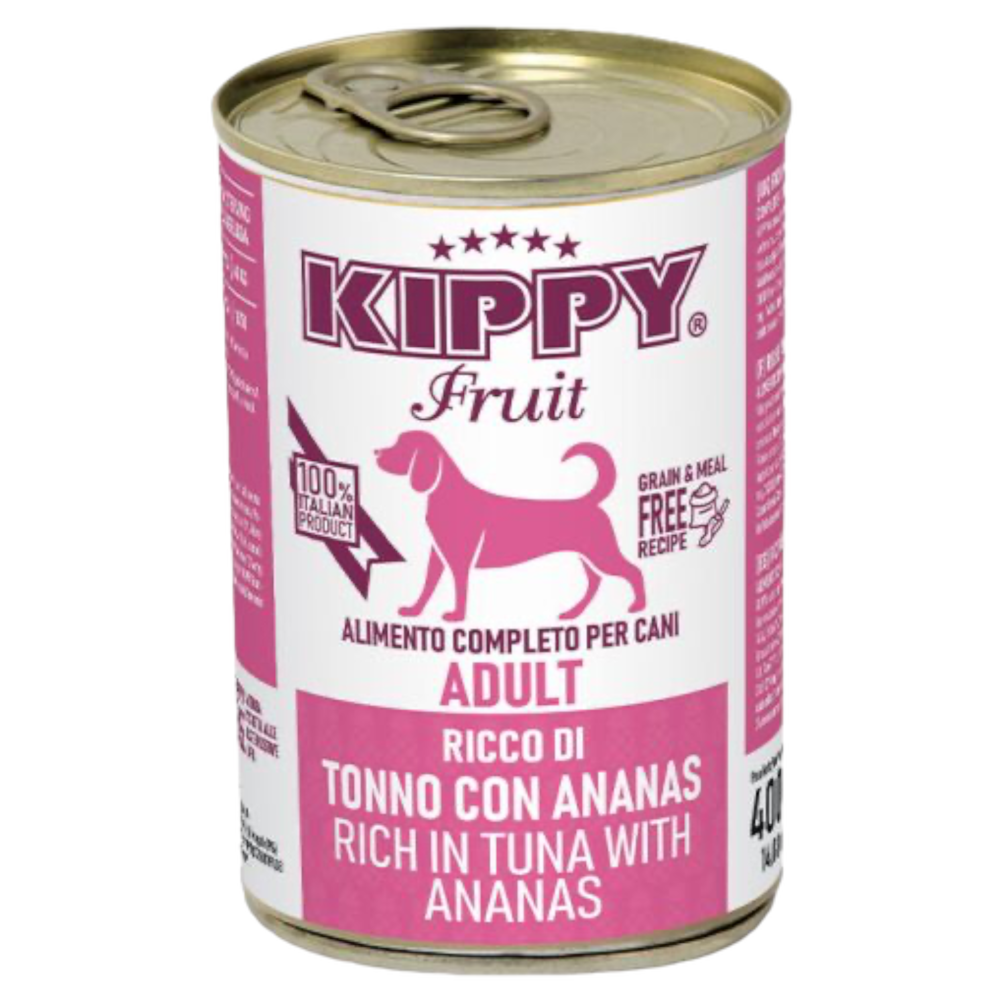 KIPPY Dog Patè Adult Tonno con Ananas 400Gr