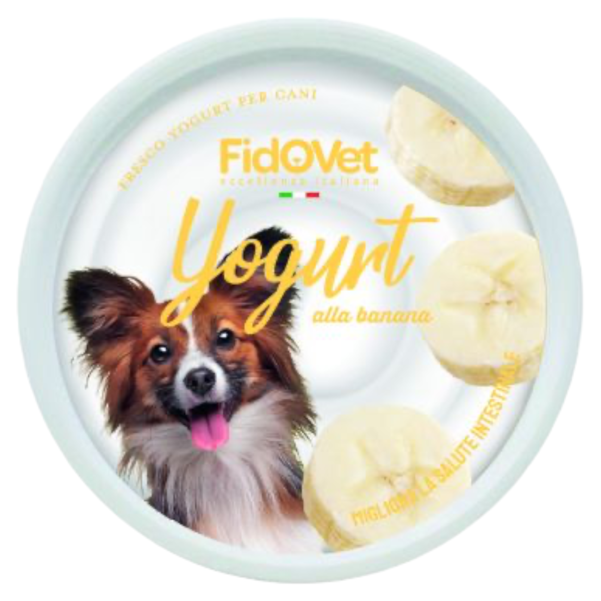 FIDOVET Yogurt alla Banana per cani 40Gr