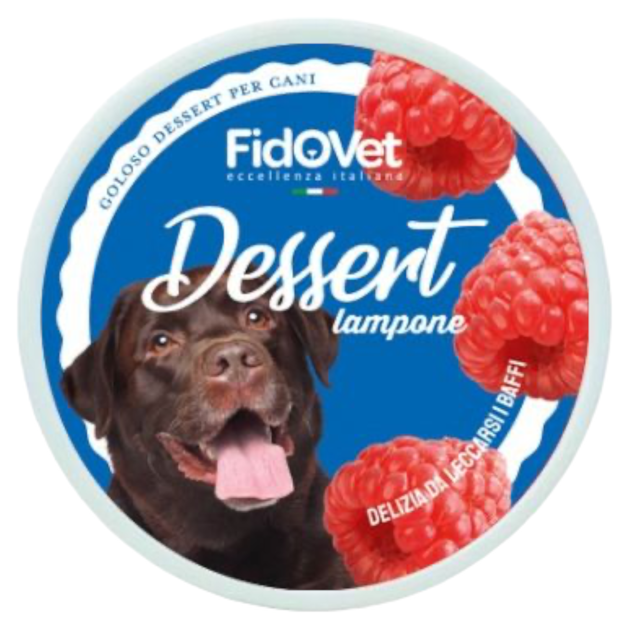 FIDOVET Dessert al Lampone per cani 40Gr