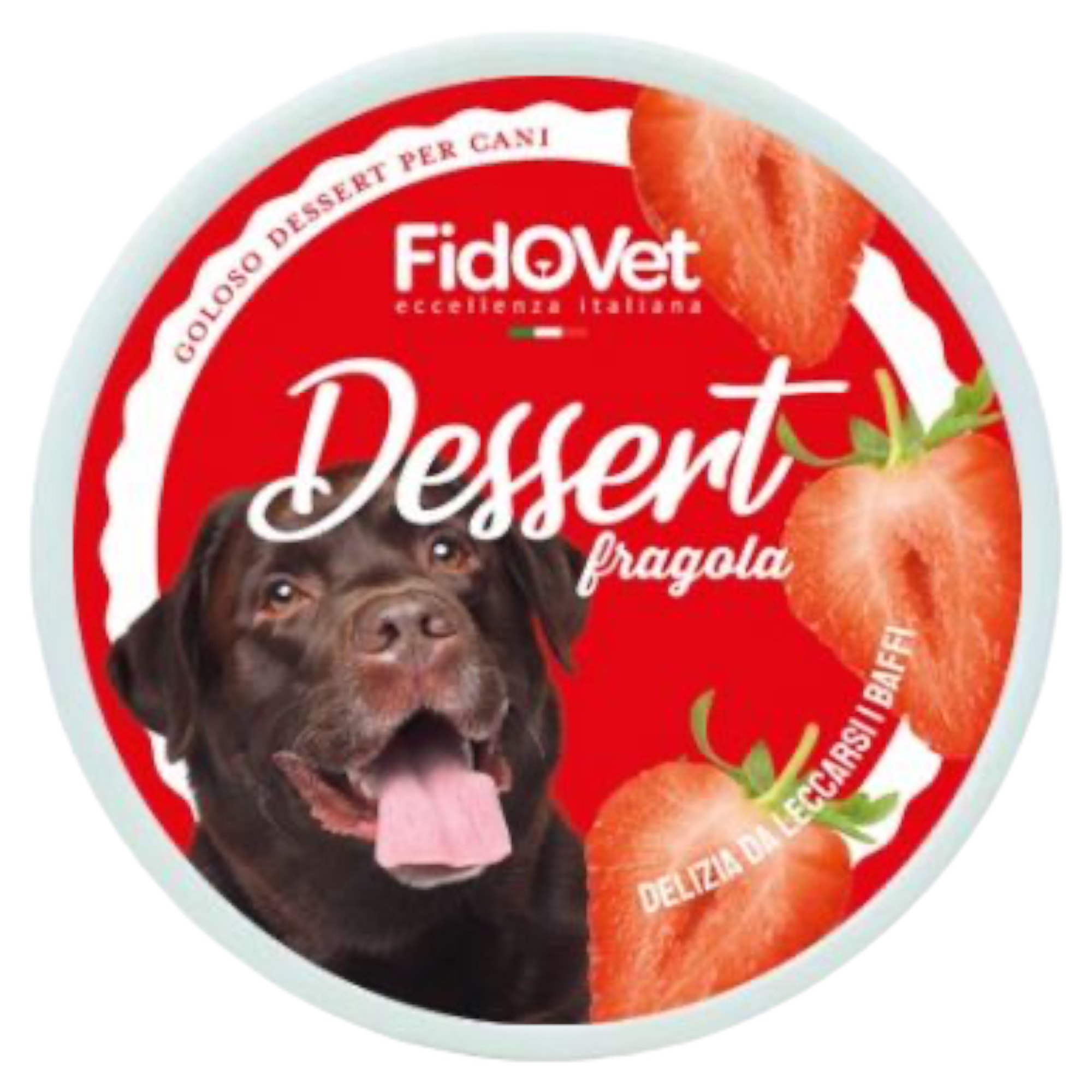 FIDOVET Dessert alla Fragola per cani 40Gr