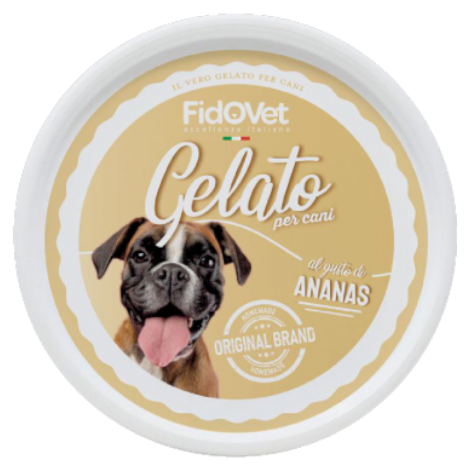 FIDOVET Gelato all'Ananas per cani 40Gr