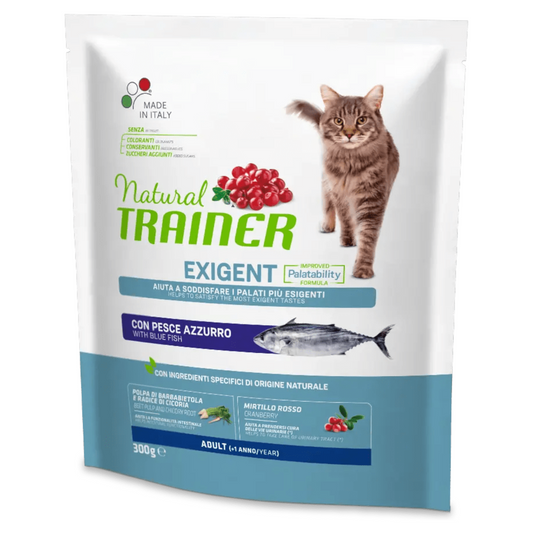 TRAINER Cat Exigent Pesce Azzurro 300gr