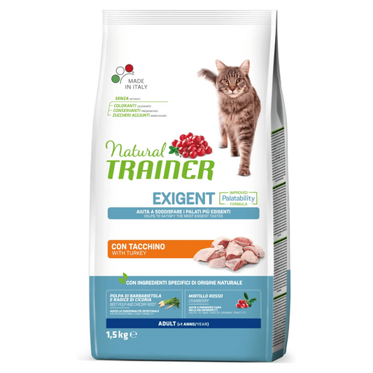 TRAINER Cat Exigent Tacchino 1,5Kg