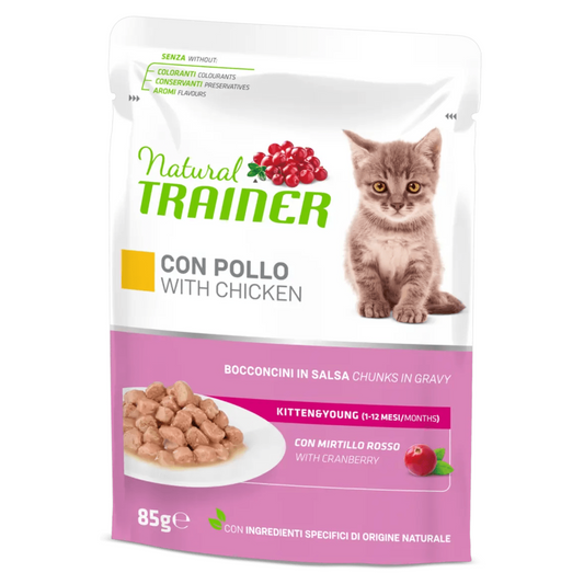 Trainer Kitten Bocconcini in salsa Pollo 85gr