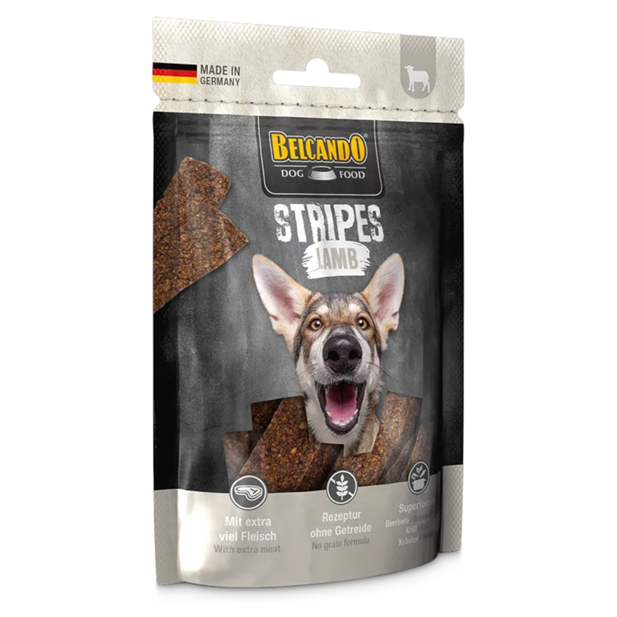 BELCANDO Snack Stripes Agnello 70gr