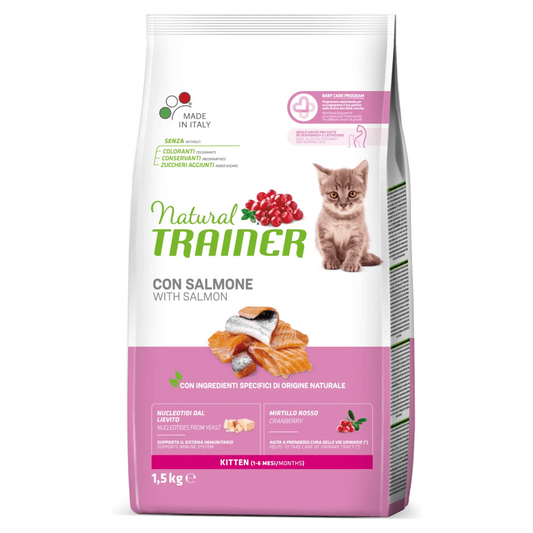 TRAINER Kitten Salmone 1,5Kg