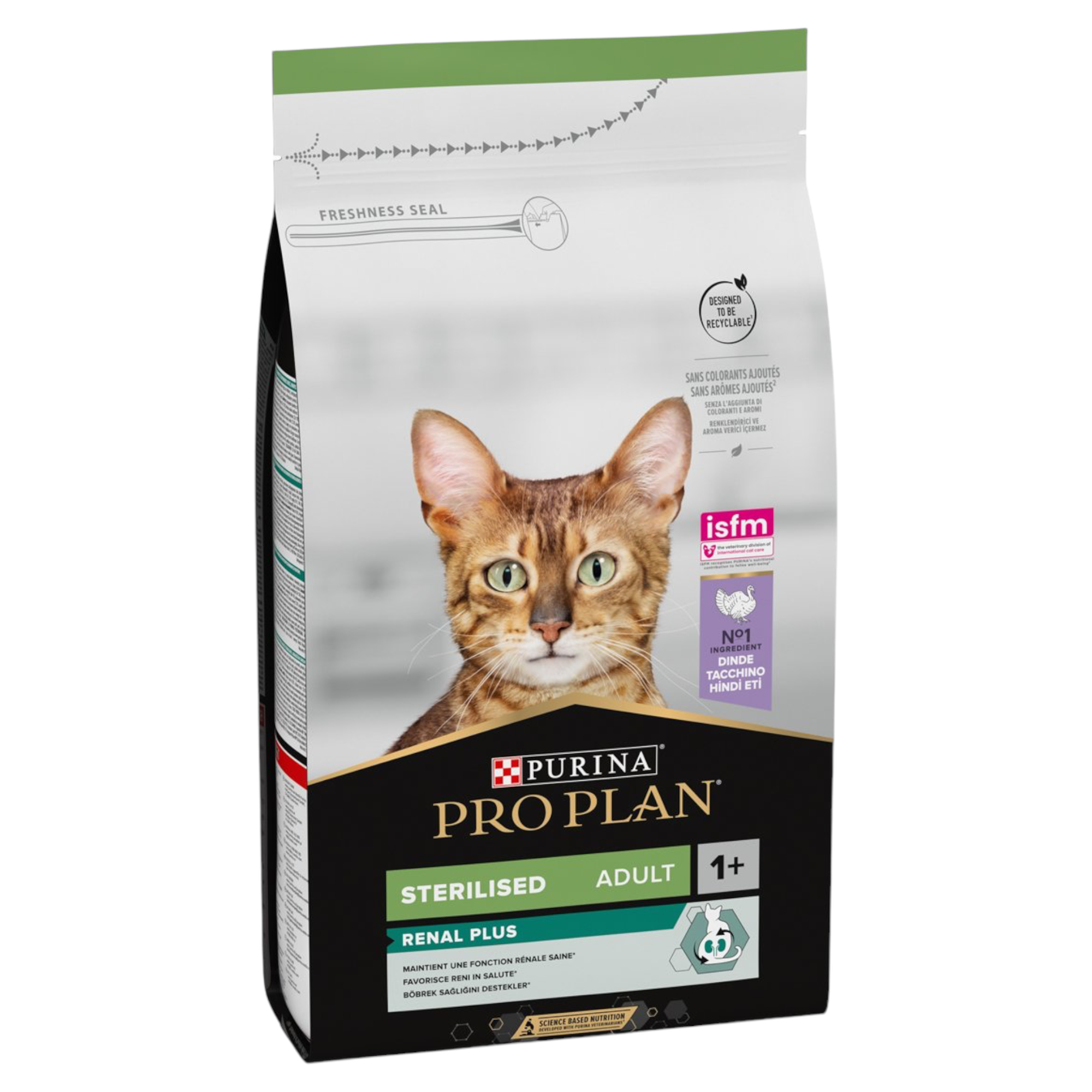 PURINA Cat Sterilised Tacchino OptiRenal 1,5Kg