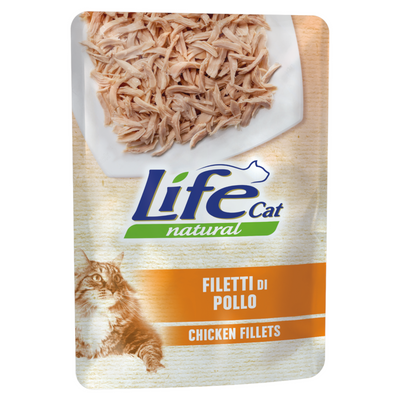 LIFE Cat Filetti di Pollo 70gr in busta