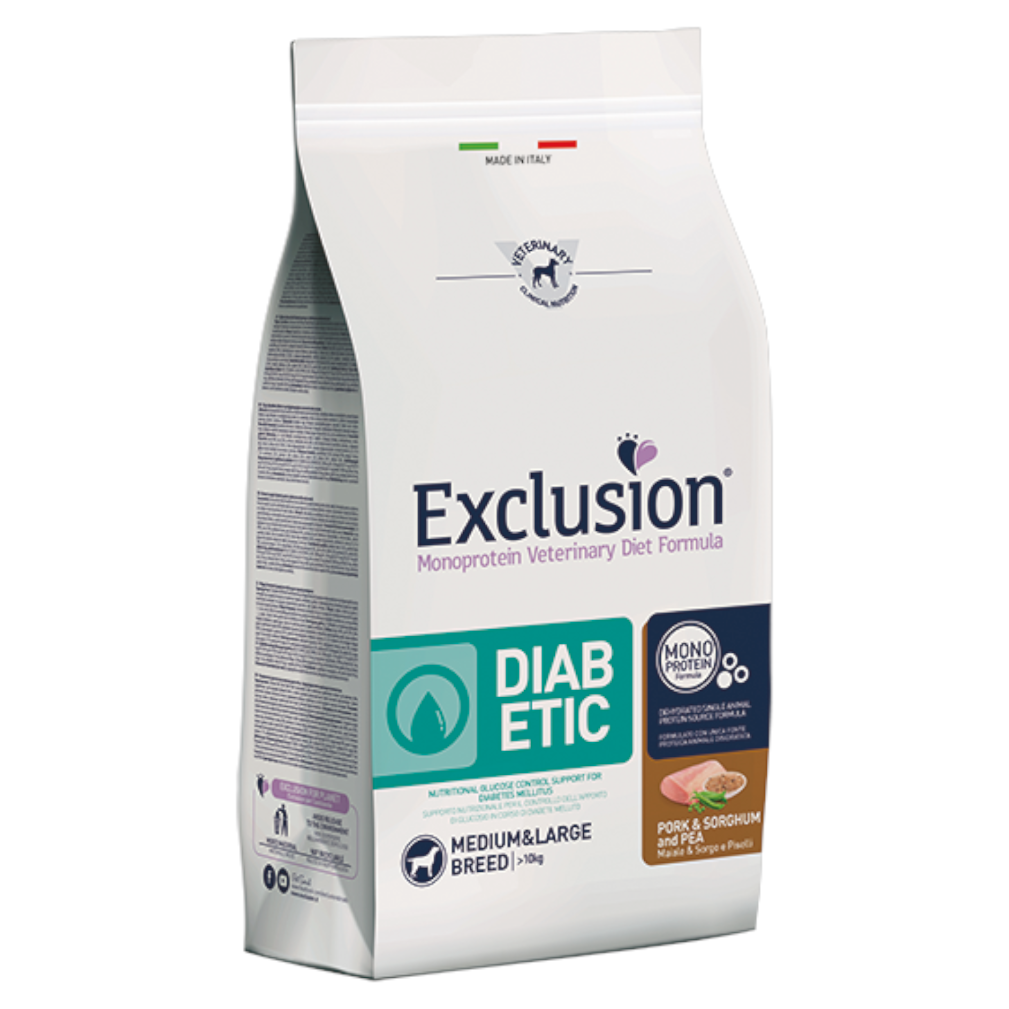 EXCLUSION Diabetic Medium&Large Breed 2Kg