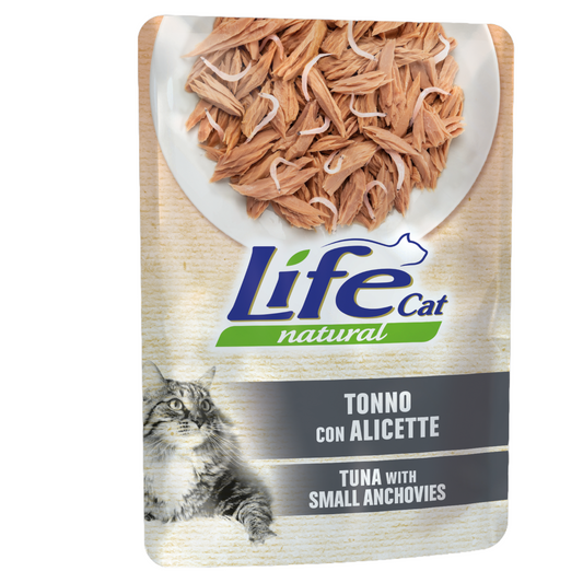 LIFE Cat Tonno con Alicette 70gr in busta