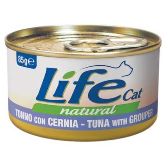 LIFE Cat Tonno con Cernia 85Gr