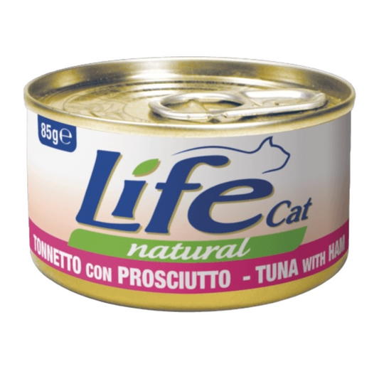 LIFE Cat Tonno con Prosciutto 85gr