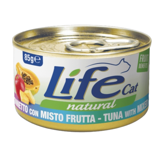 LIFE Cat Tonno con Mix Frutta 85gr