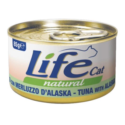 LIFE Cat Tonno con Merluzzo d'Alaska 85gr