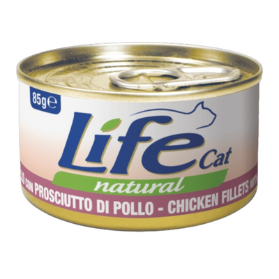 LIFE Cat Pollo con Prosciutto 85gr