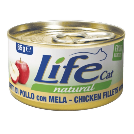 LIFE Cat Pollo con Mela 85gr