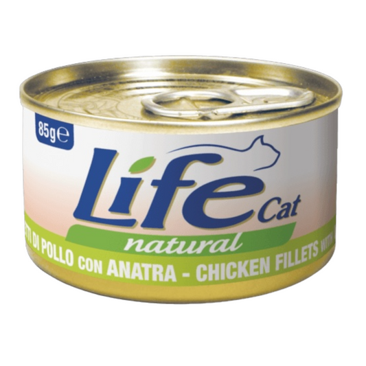 LIFE Cat Pollo con Anatra 85gr