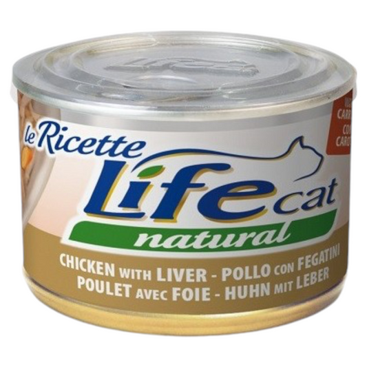 LIFE Cat Pollo con Fegatini e Carote 150gr