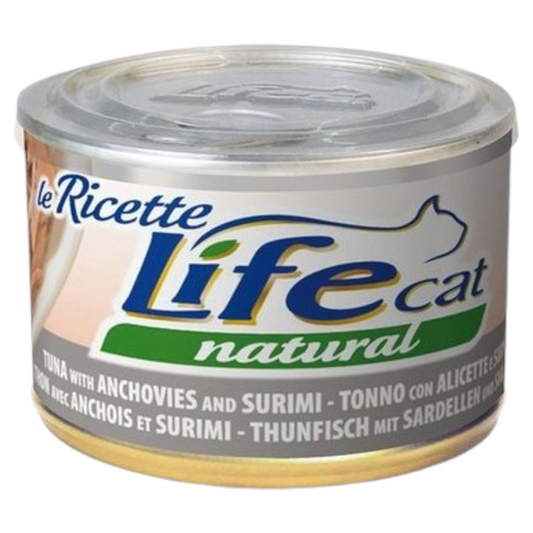 LIFE Cat Tonno con Alicette e Surimi 150gr