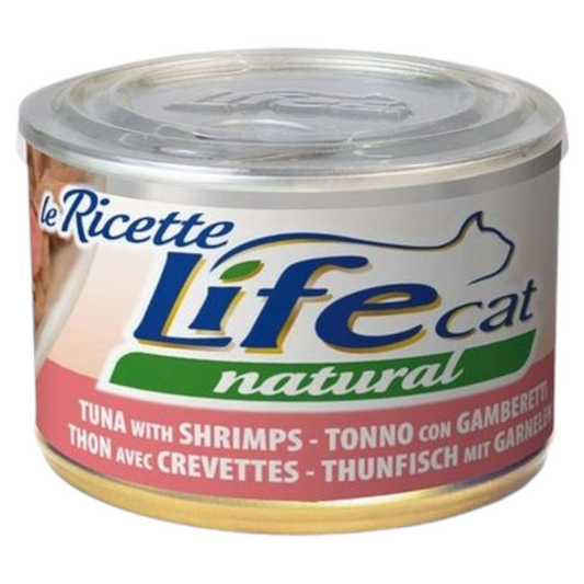 LIFE Cat Tonno con Gamberetti 150gr