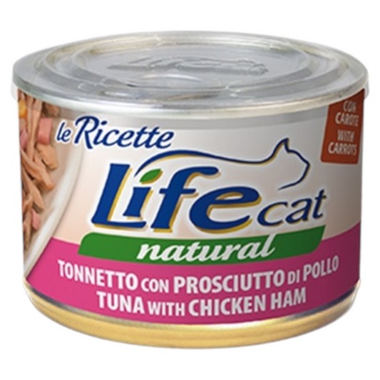 LIFE Cat Tonno con Prosciutto di Pollo 150gr