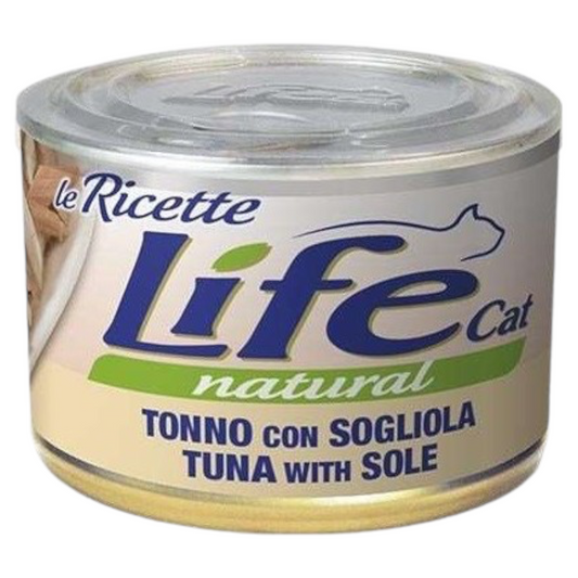 LIFE Cat Tonno con Sogliola 150gr