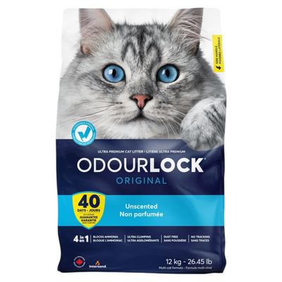 ODOURLOCK Lettiera Agglomerante Inodore 12Kg