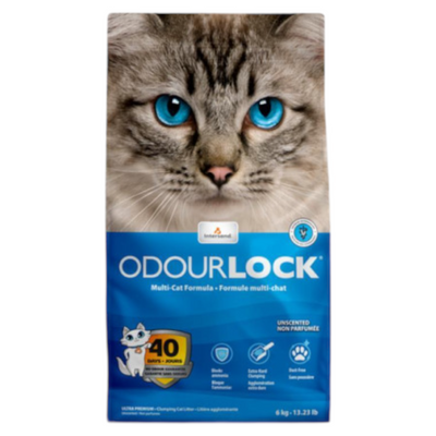 ODOURLOCK Lettiera Agglomerante Inodore 6Kg