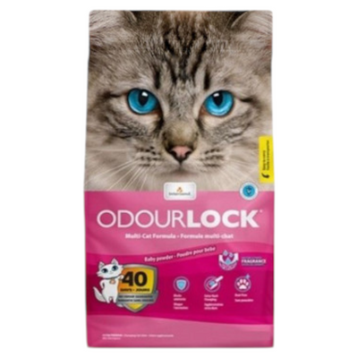 ODOURLOCK Lettiera Agglomerante Borotalco 6Kg