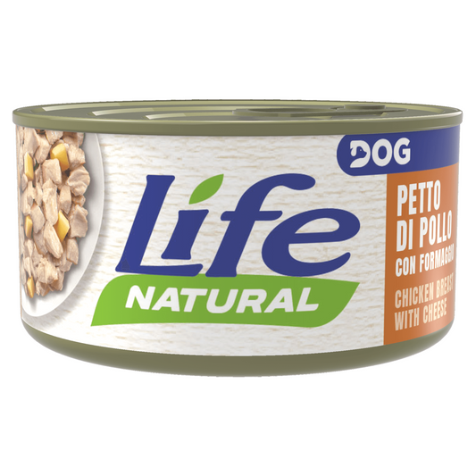 LIFE Dog Natural Pollo con Formaggio 90Gr