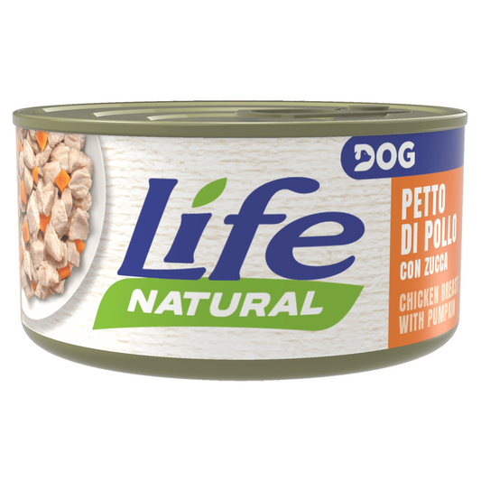 LIFE Dog Natural Pollo con Zucca 90Gr