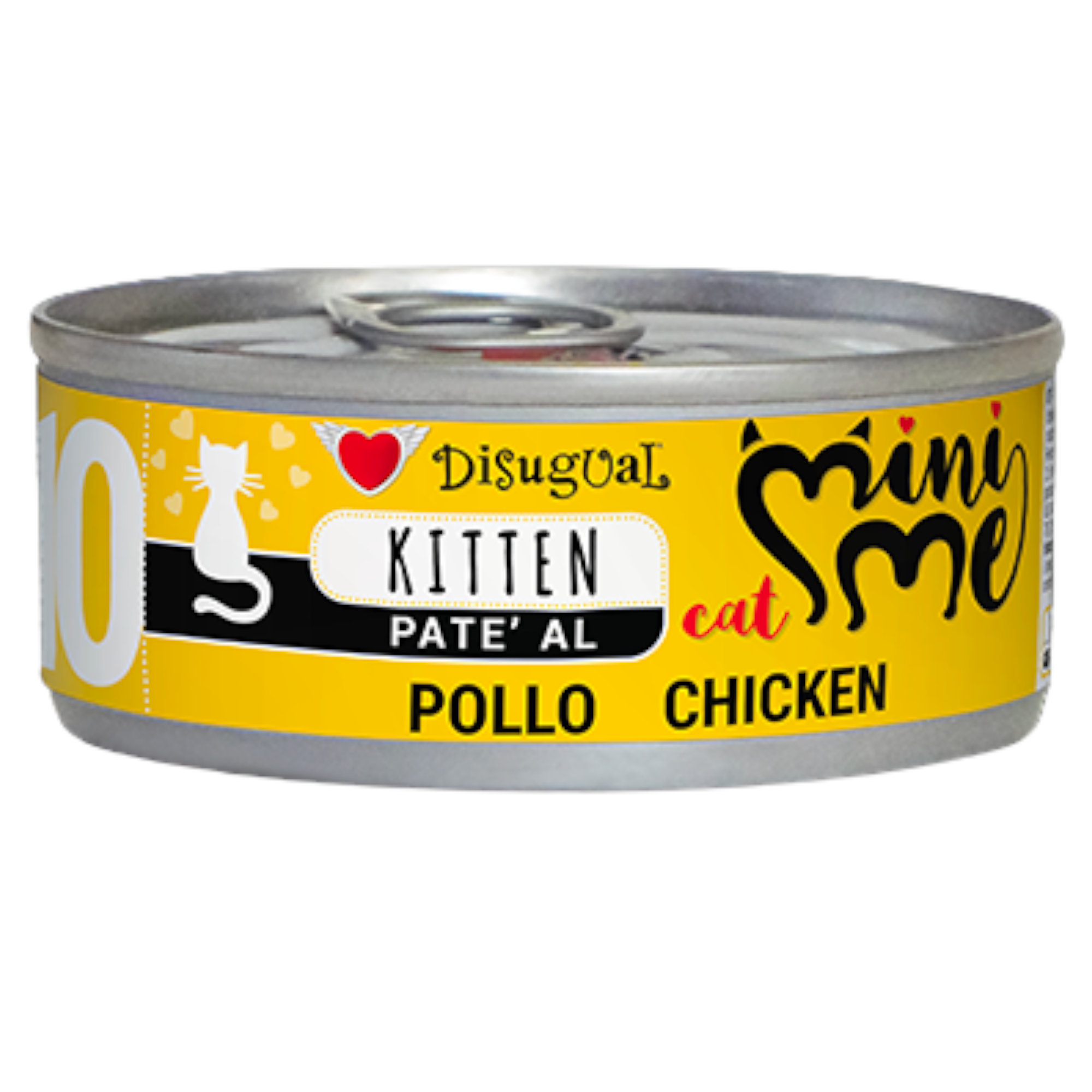 DISUGUAL Cat Kitten Mini Me 10 Patè al Pollo 85gr