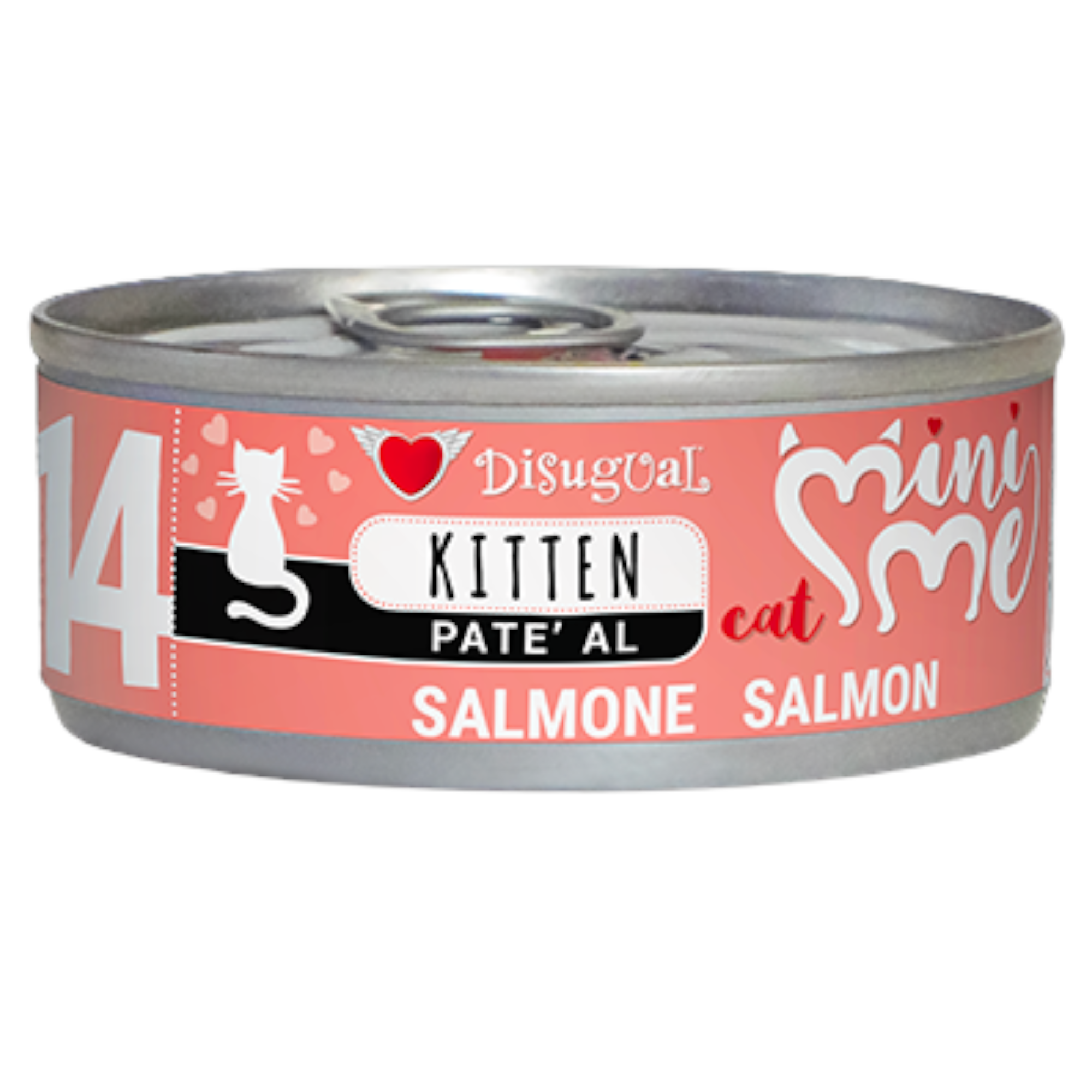 DISUGUAL Cat Kitten Mini Me 14 Patè al Salmone 85gr