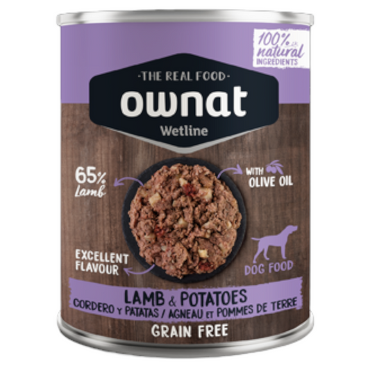 OWNAT Wetline Dog Agnello e Patate 400gr