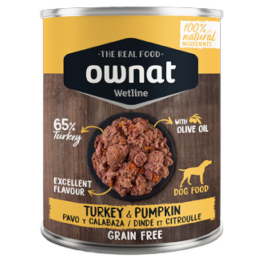 OWNAT Wetline Dog Tacchino e Zucca 400gr