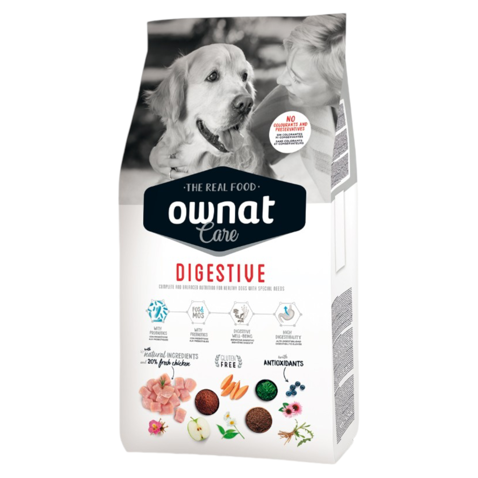 OWNAT Care Dog Digestive 10Kg