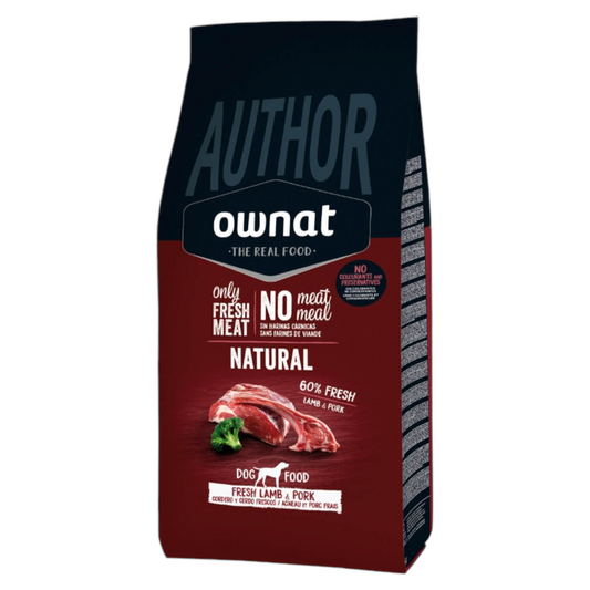 OWNAT Dog Author Fresh Lamb&Pork 3Kg