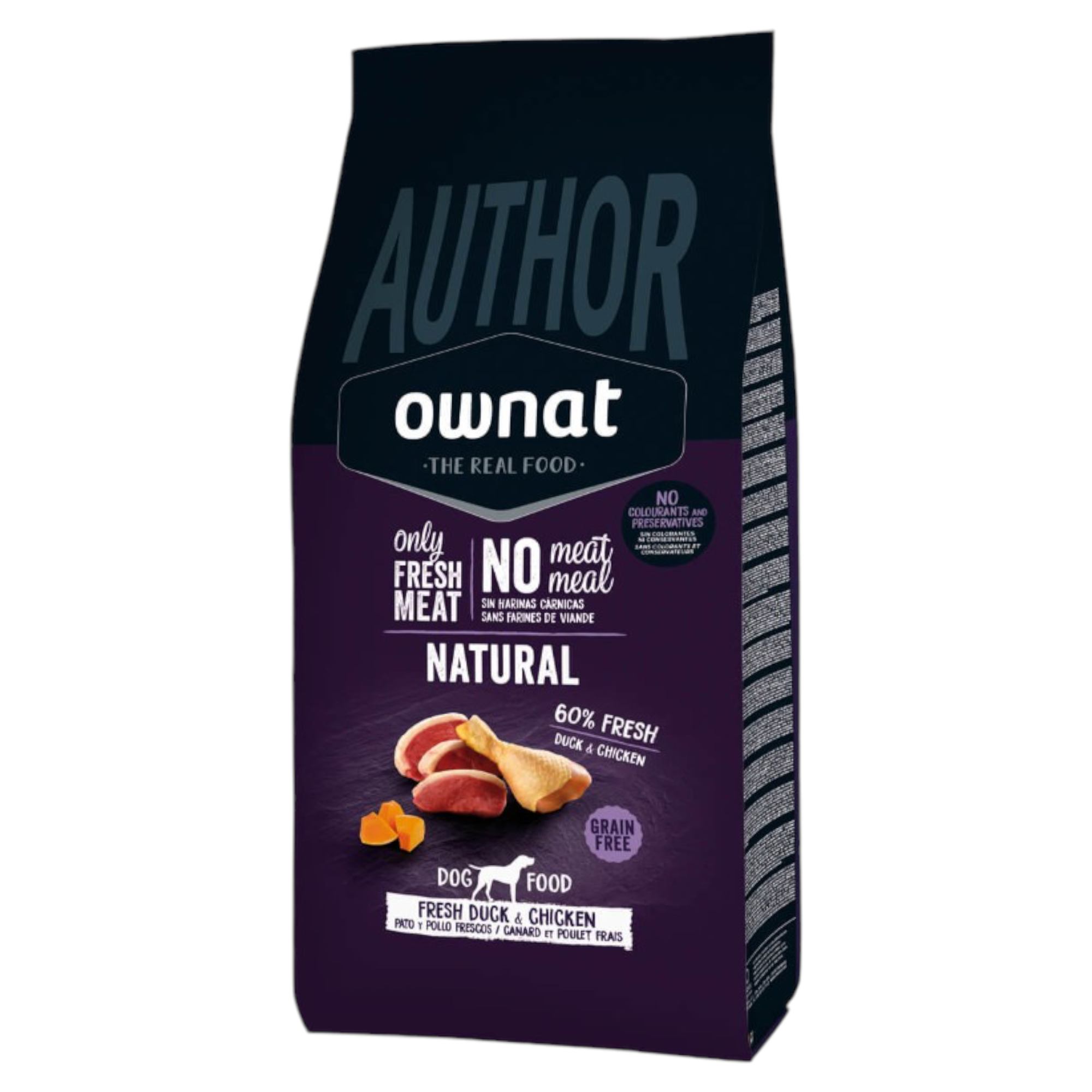 OWNAT Dog Author GF Fresh Duck&Chicken 10Kg