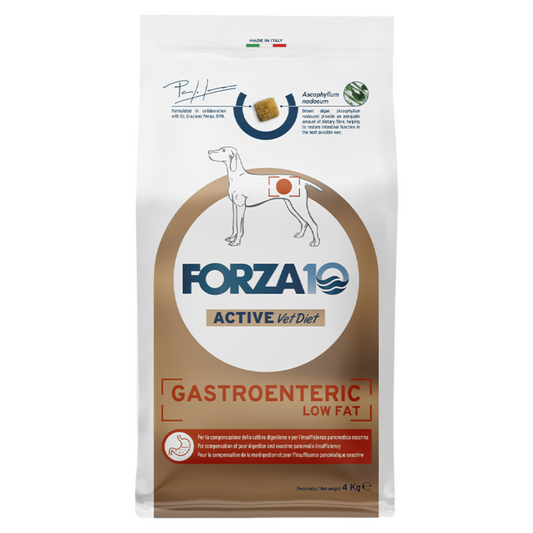 FORZA10 Dog Active Vet Diet Gastroenteric Low Fat